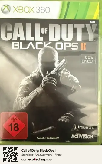 Call of Duty: Black Ops II Xbox 360, Germany box front
