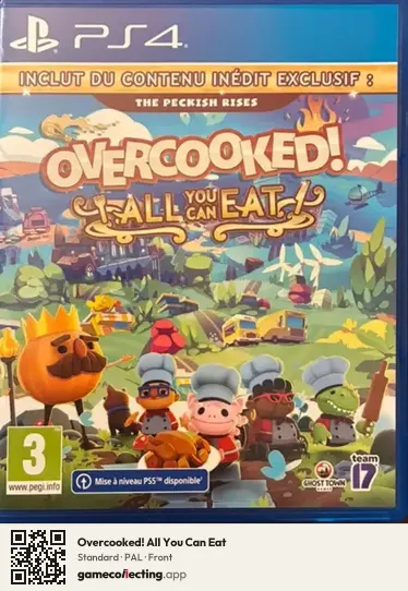 Overcooked! All You Can Eat PlayStation 4, PAL box front