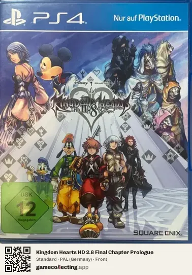 Kingdom Hearts HD 2.8 Final Chapter Prologue PlayStation 4, Germany box front