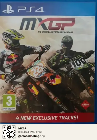 MXGP PlayStation 4, PAL box front