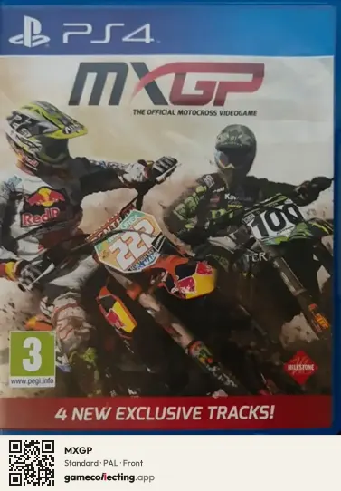 MXGP PlayStation 4, PAL box front