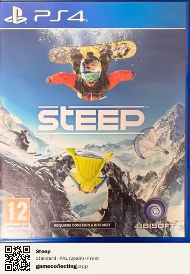 Steep PlayStation 4, Spain box front