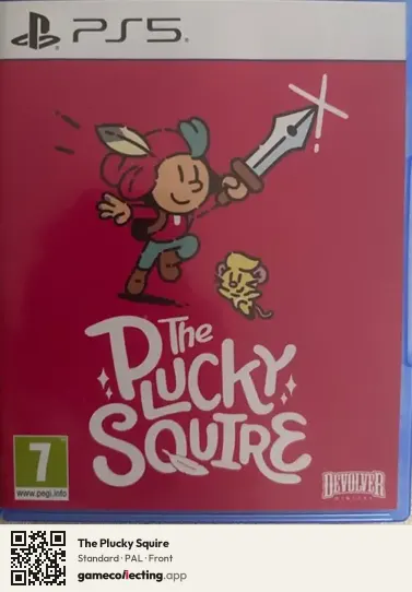 The Plucky Squire PlayStation 5, PAL box front