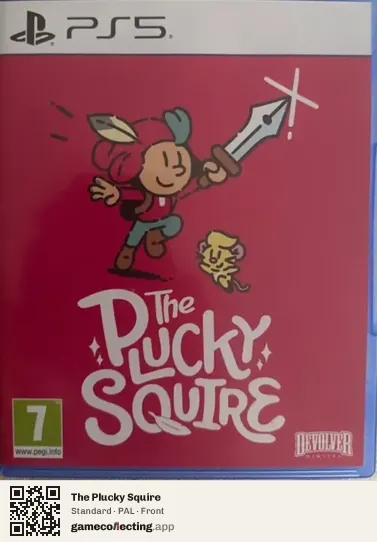 The Plucky Squire PlayStation 5, PAL box front