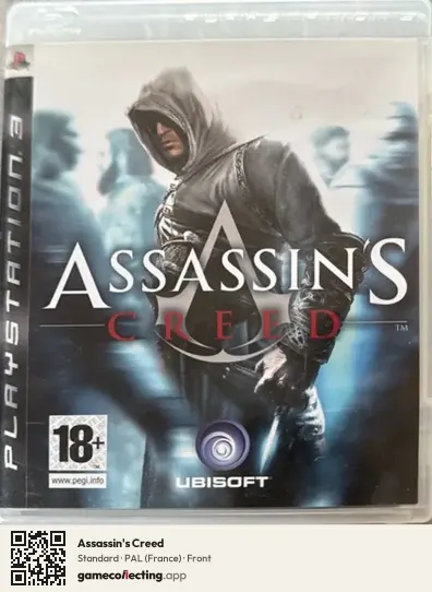 Assassin's Creed PlayStation 3, France box front