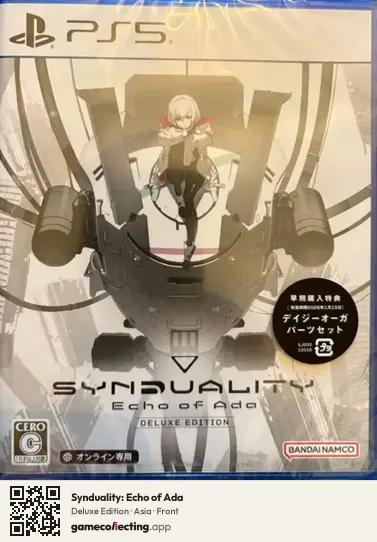Synduality: Echo of Ada PlayStation 5, Asia box front