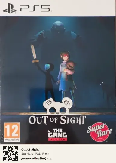 Out of Sight PlayStation 5, PAL box front