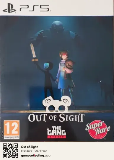 Out of Sight PlayStation 5, PAL box front