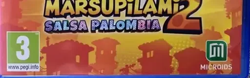 Marsupilami 2: Salsa Palombia, the USK square on its front
