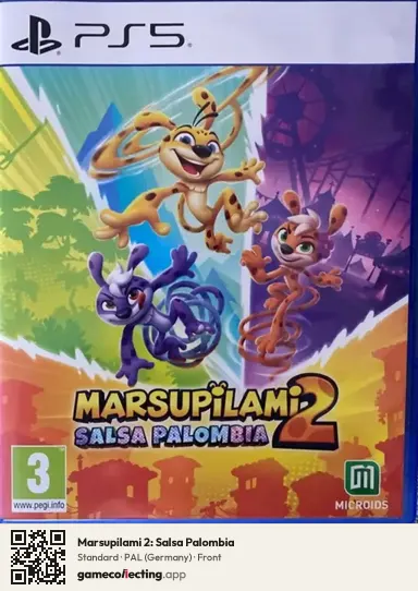Marsupilami 2: Salsa Palombia PlayStation 5, Germany box front