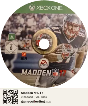 Madden NFL 17 Xbox One, PAL disc