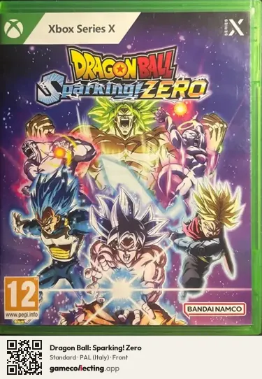 Dragon Ball: Sparking! Zero Xbox Series X, Italy box front