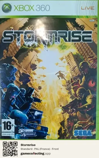 Stormrise Xbox 360, France box front