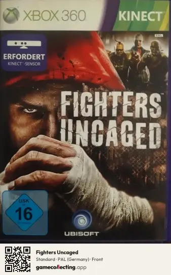 Fighters Uncaged Xbox 360, Germany box front