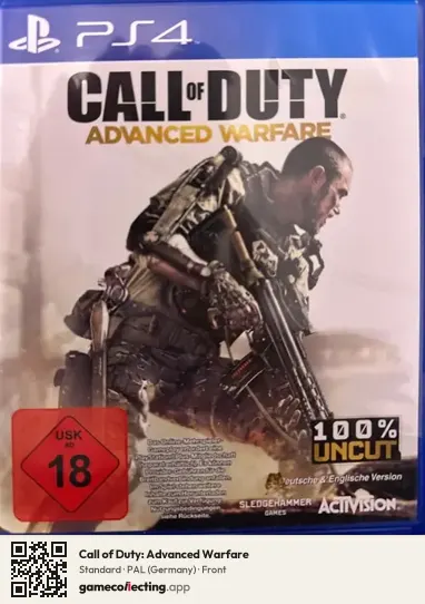Call of Duty: Advanced Warfare PlayStation 4, Germany box front