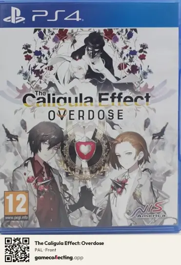 The Caligula Effect: Overdose PlayStation 4, PAL box front