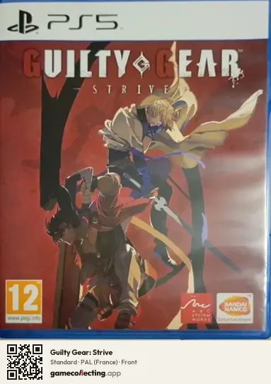 Guilty Gear: Strive PlayStation 5, France box front