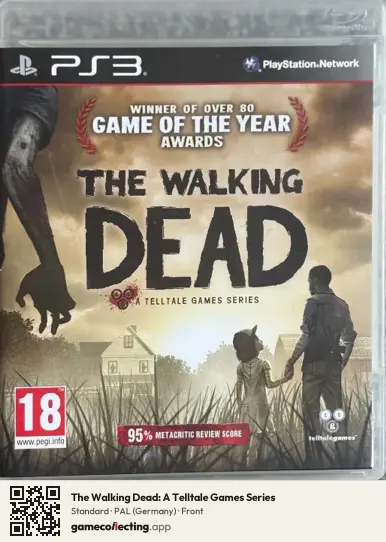 The Walking Dead: A Telltale Games Series PlayStation 3, Germany box front