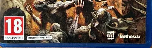 Doom: The Dark Ages, the USK square on its front