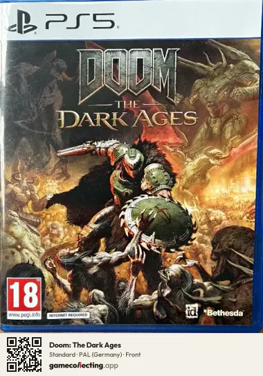 Doom: The Dark Ages PlayStation 5, Germany box front