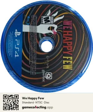 We Happy Few PlayStation 4, NTSC disc