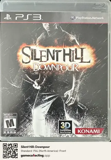 Silent Hill: Downpour PlayStation 3, North America box front