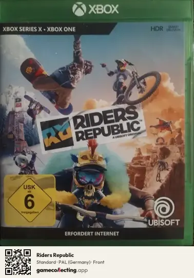 Riders Republic Xbox Series X, Germany box front