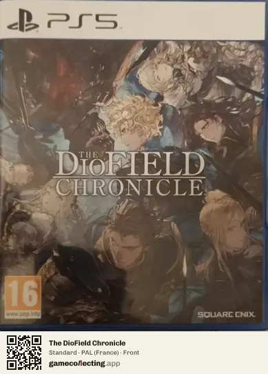 The DioField Chronicle PlayStation 5, France box front
