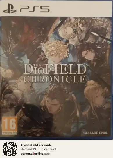 The DioField Chronicle PlayStation 5, France box front