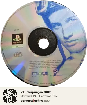 RTL Skispringen 2002 PlayStation, PAL disc