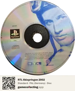 RTL Skispringen 2002 PlayStation, PAL disc