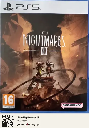 Little Nightmares III PlayStation 5, PAL box front