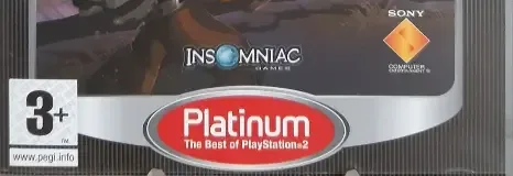 Ratchet & Clank: Up Your Arsenal, the PEGI square on its front