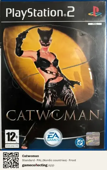 Catwoman PlayStation 2, Nordic countries box front