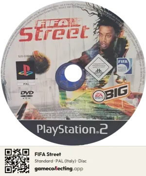 FIFA Street PlayStation 2, PAL disc