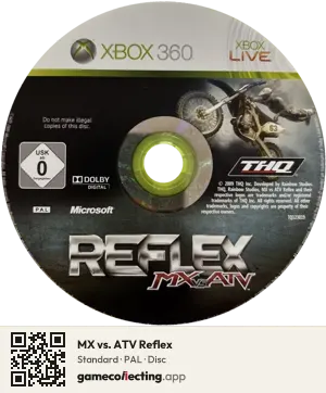 MX vs. ATV Reflex Xbox 360, PAL disc
