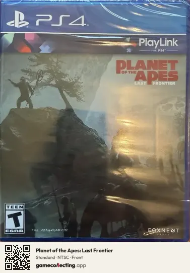 Planet of the Apes: Last Frontier PlayStation 4, NTSC box front
