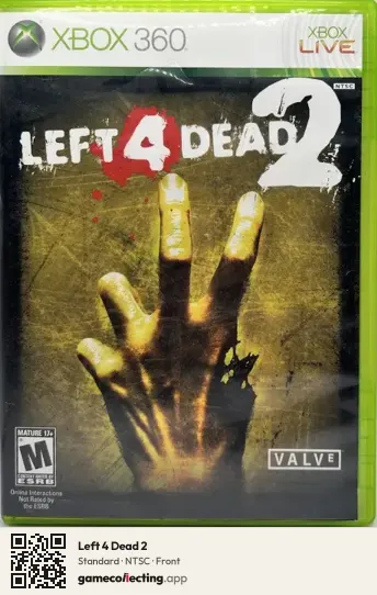 Left 4 Dead 2 Xbox 360, NTSC box front