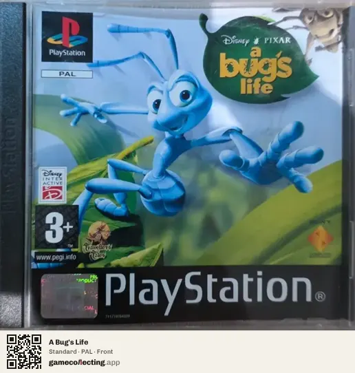A Bug's Life PlayStation, PAL box front