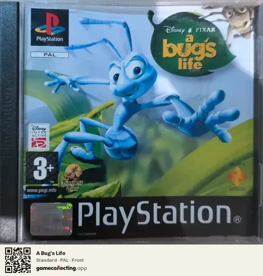 A Bug's Life PlayStation, PAL box front