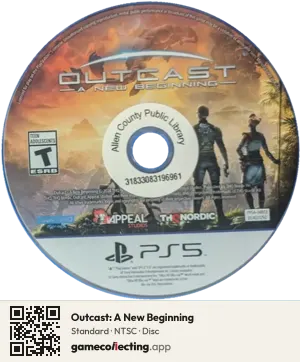 Outcast: A New Beginning PlayStation 5, NTSC disc