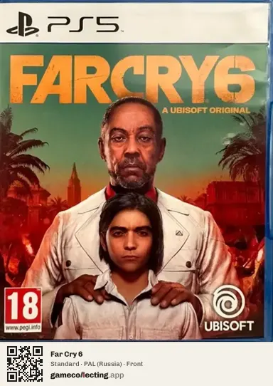 Far Cry 6 PlayStation 5, Russia box front