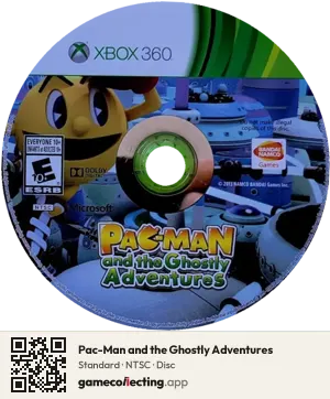Pac-Man and the Ghostly Adventures Xbox 360, NTSC disc