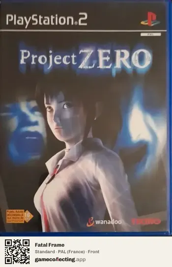Fatal Frame PlayStation 2, France box front