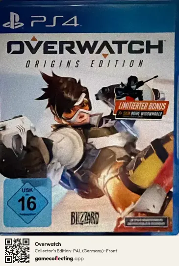 Overwatch PlayStation 4, Germany box front