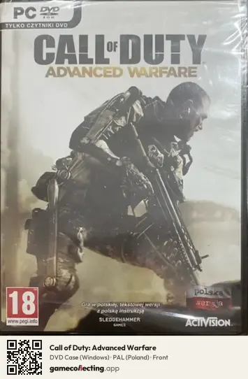 Call of Duty: Advanced Warfare Computer, Poland box front