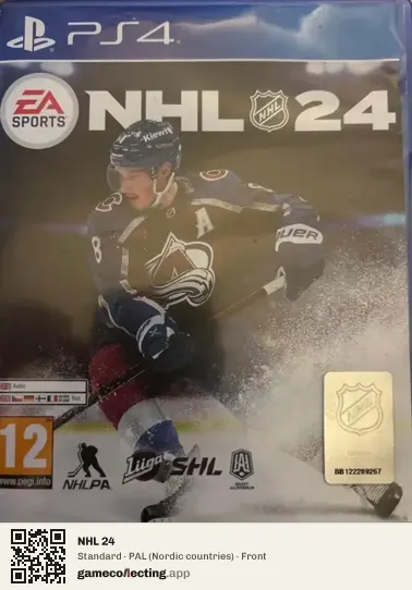 NHL 24 PlayStation 4, Nordic countries box front