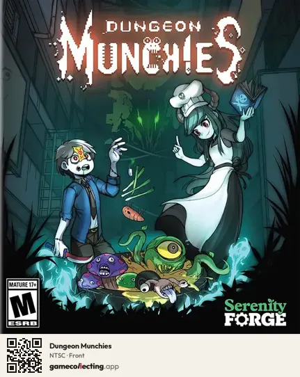 Dungeon Munchies PlayStation 5, NTSC box front