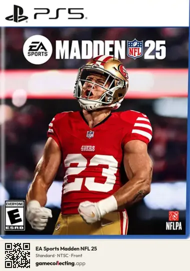 EA Sports Madden NFL 25 PlayStation 5, NTSC box front