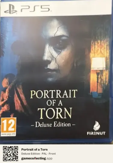 Portrait of a Torn PlayStation 5, PAL box front